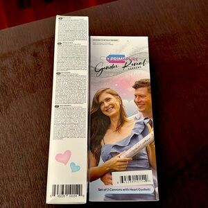 Gender reveal canons 2 boxes Girl